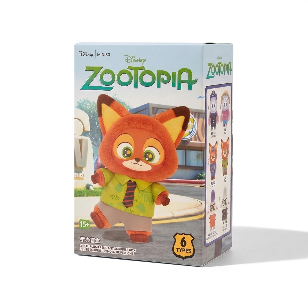 Blind Box Zootropolis Personaggi da Collezione - Set da 1