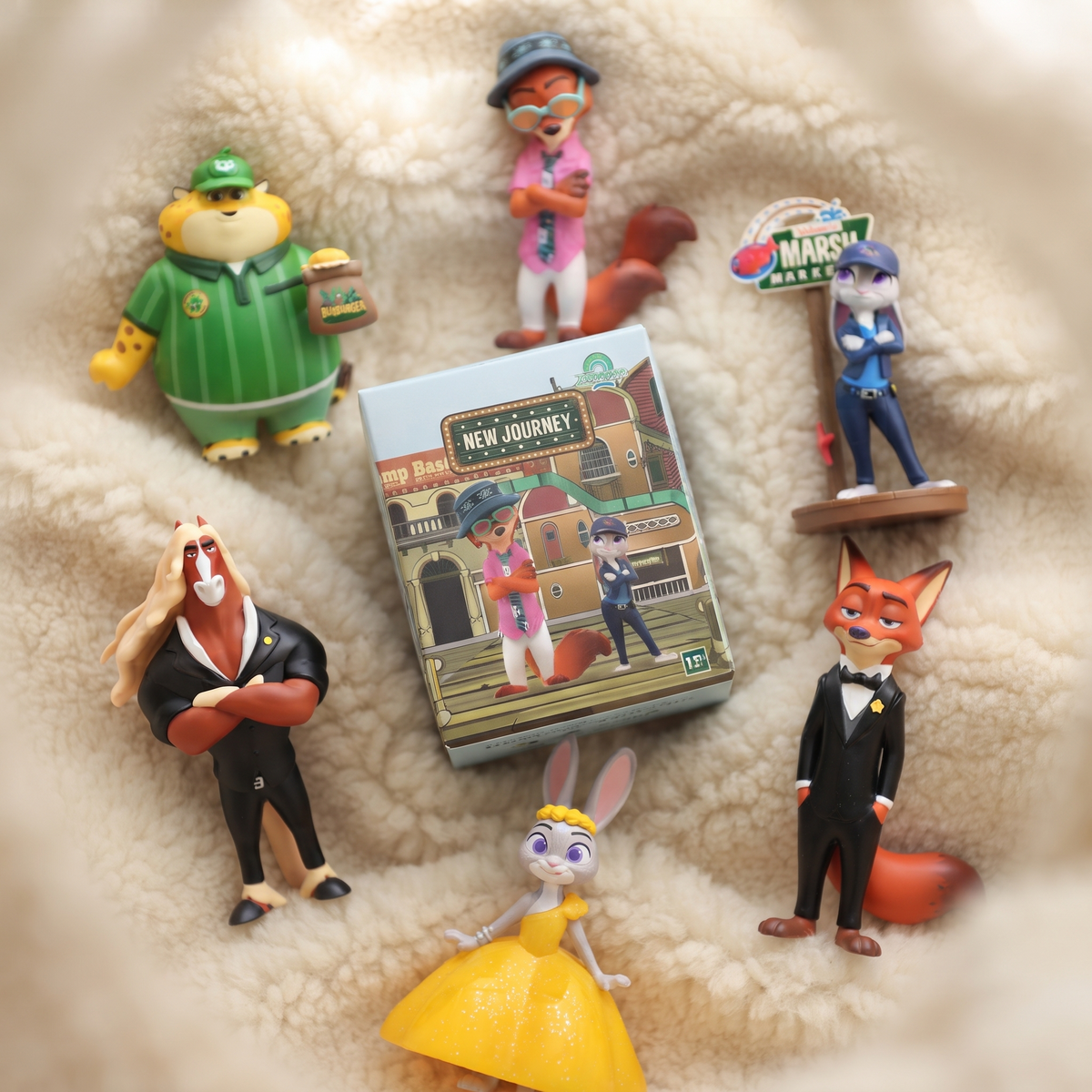 Blind Box Zootropolis Judy & Nick New Journey - Dettaglio del materiale