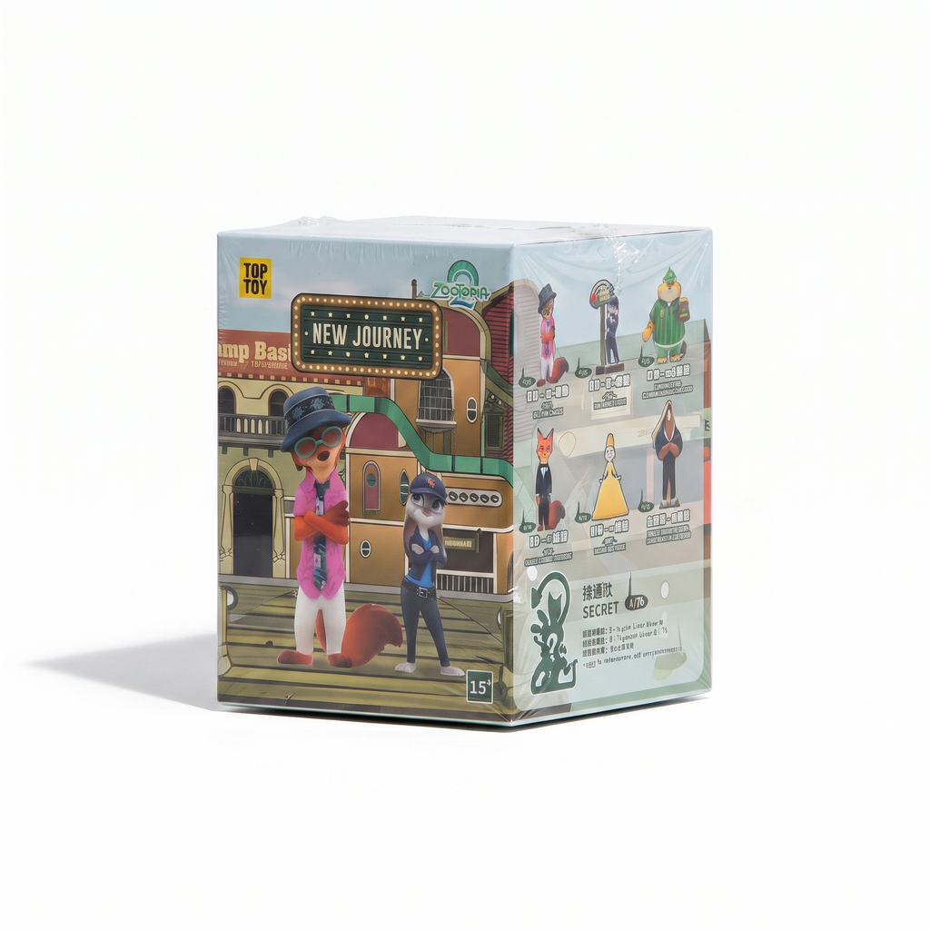 Blind Box Zootropolis Judy & Nick New Journey - Sfondo bianco frontale