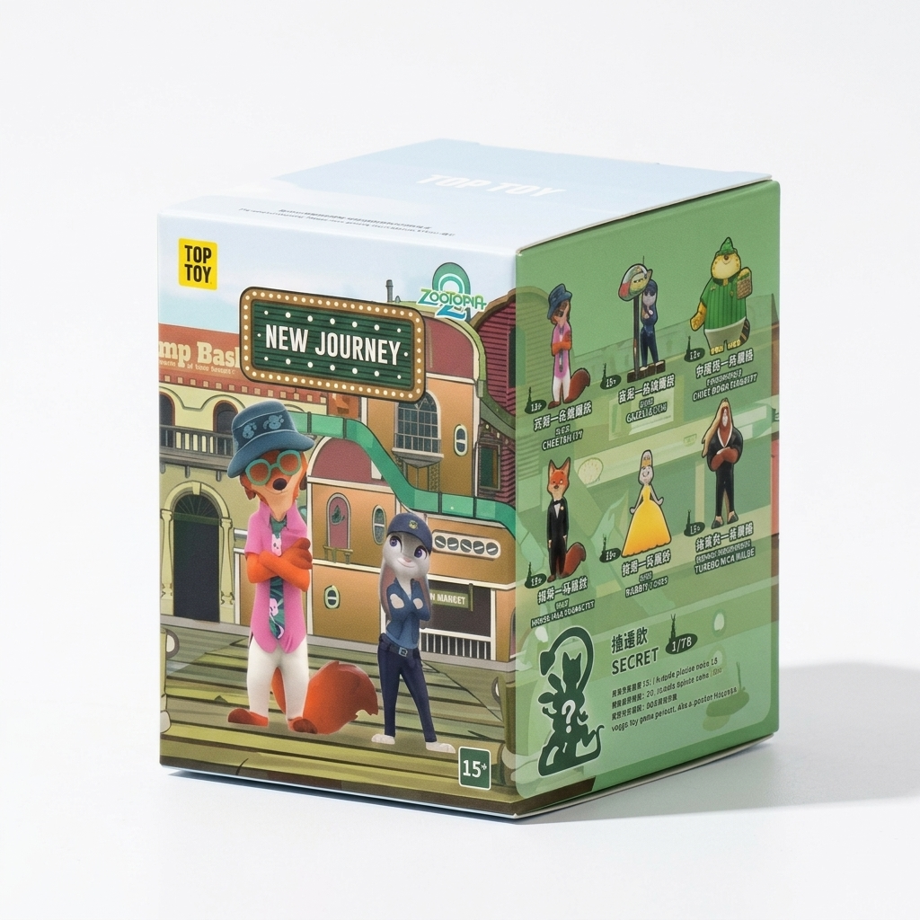 Blind Box Zootropolis Judy & Nick New Journey - Confezione da 1