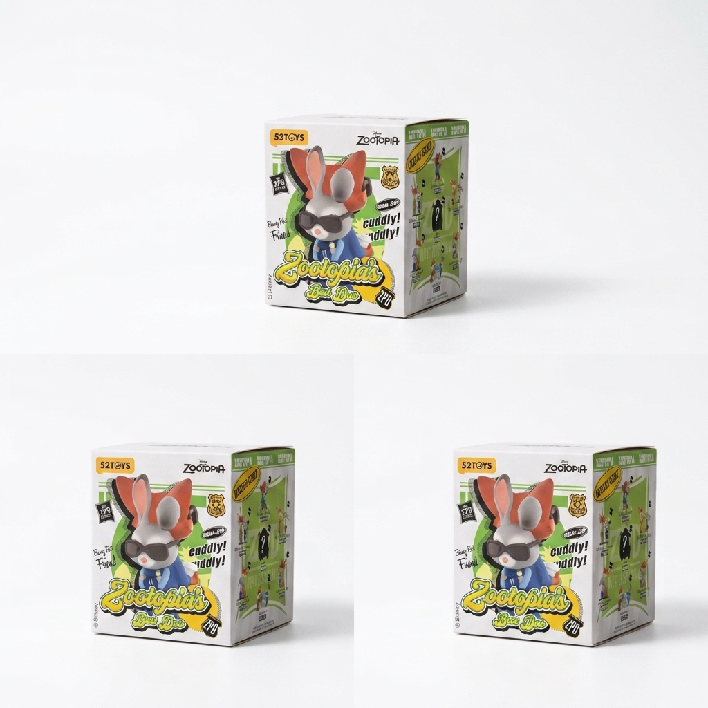 Blind Box Zootropolis Judy e Nick - Confezione da 3