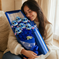 Bouquet Peluche Stitch Gentleman 6 Pezzi - Utilizzo cosy interno