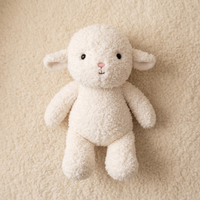Peluche Pecora Bianca Tutta Morbida - Dettaglio del materiale