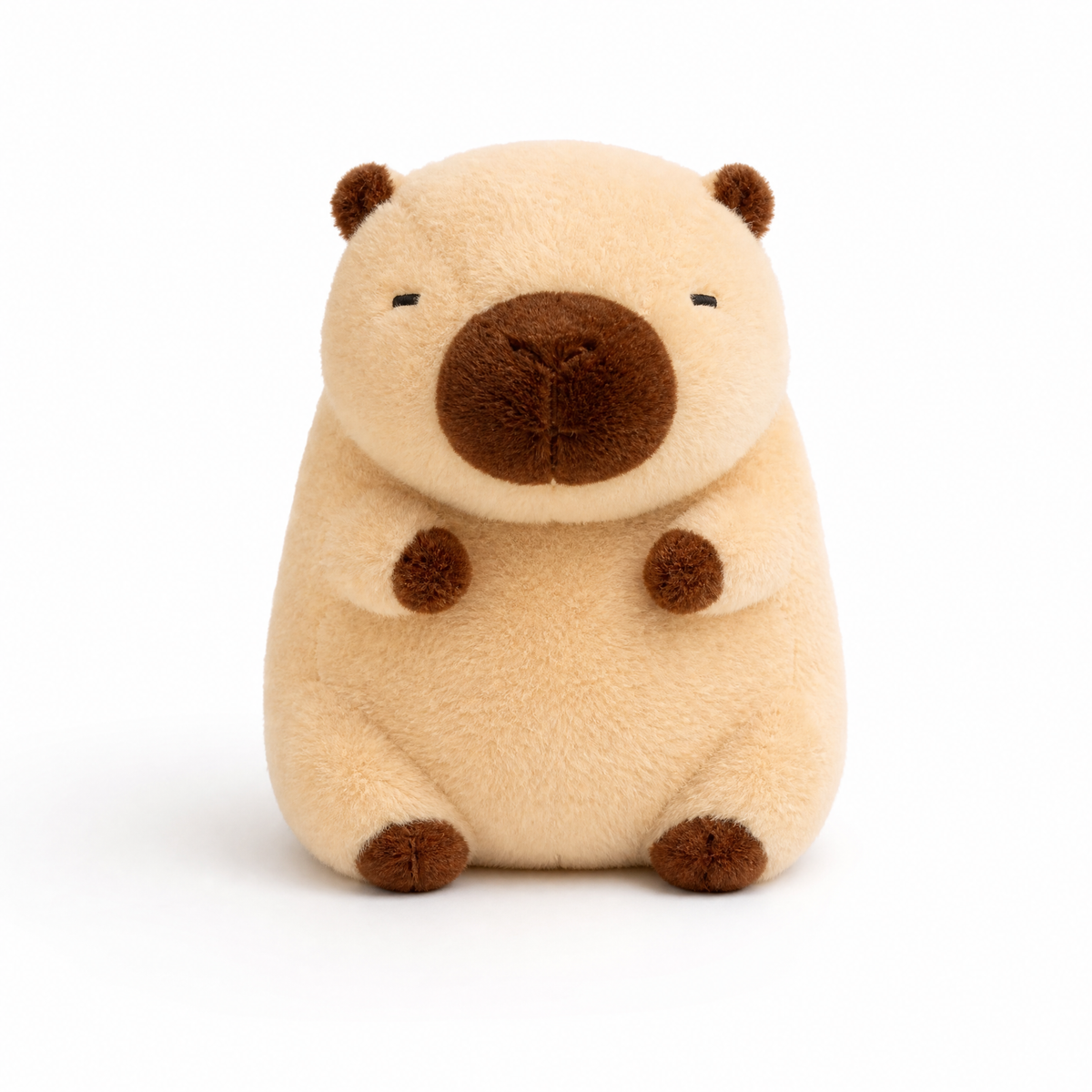 Peluche Luce Notturna Capibara Luminoso - Fondo bianco frontale