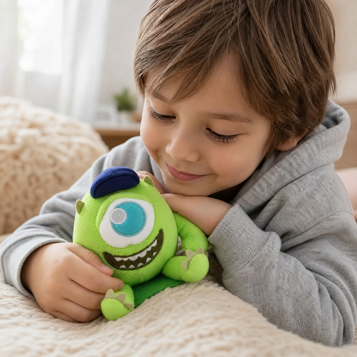 Peluche Magnetico da Spalla Mike Wazowski - Utilizzo accogliente in interni