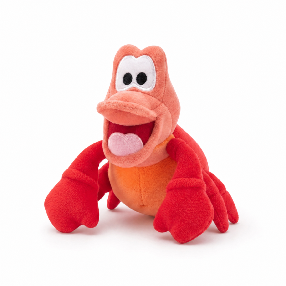 Peluche Magnetico da Spalla Sebastian Granchio Rosso - Sfondo bianco frontale