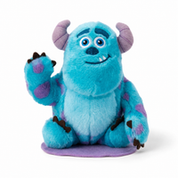 Peluche Magnetico da Spalla Sulley Monsters &amp; Co. - Sfondo bianco frontale