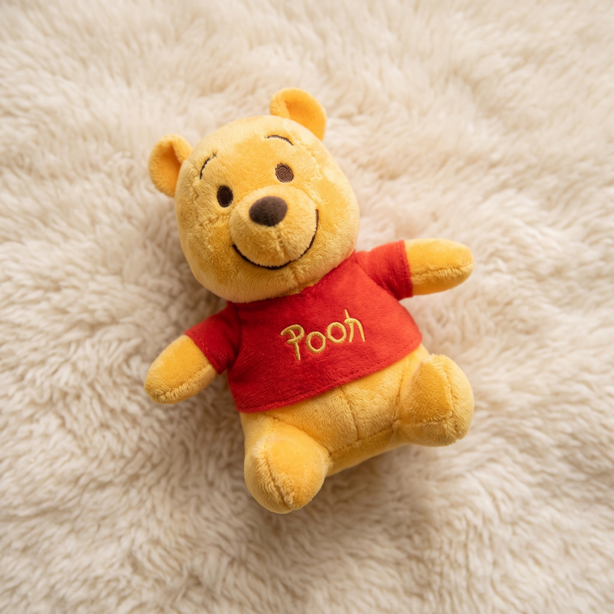 Peluche Magnetico da Spalla Winnie the Pooh - Dettaglio del materiale