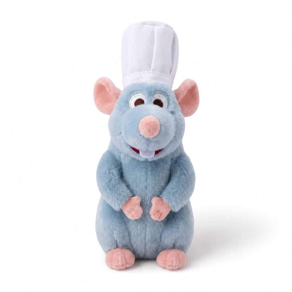 Peluche Magnetico Rémy Ratatouille - Sfondo bianco frontale