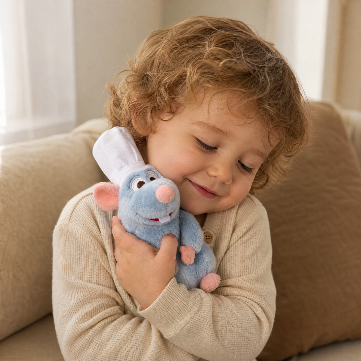 Peluche Magnetico Rémy Ratatouille - Utilizzo accogliente in interni