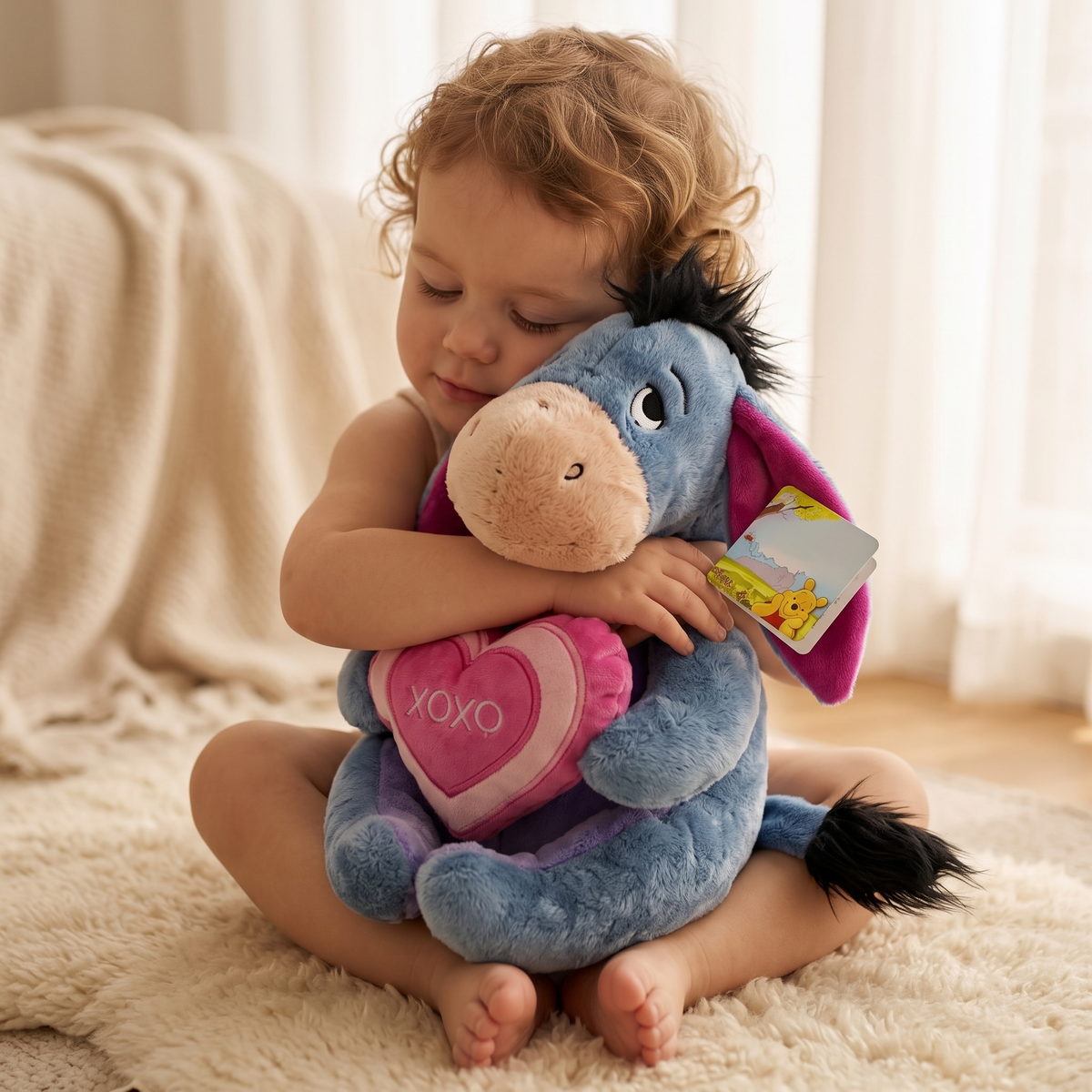 Peluche Ih-Oh Disney cuore XOXO - utilizzo accogliente in un interno