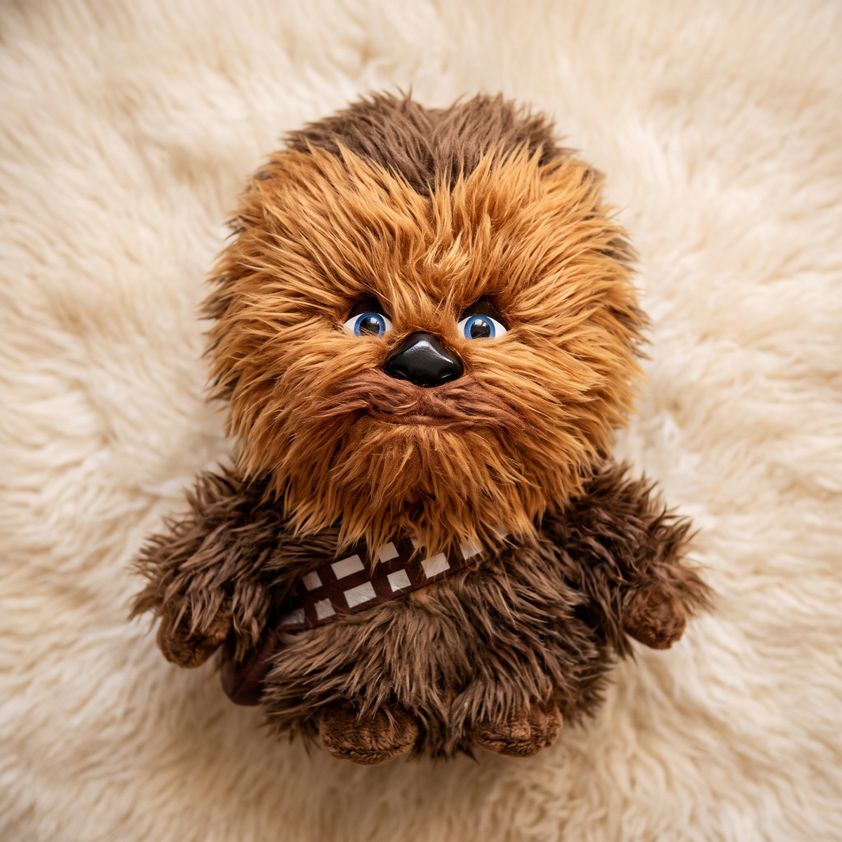 Peluche Chewbacca Parlante Star Wars 30cm - Dettaglio materiale