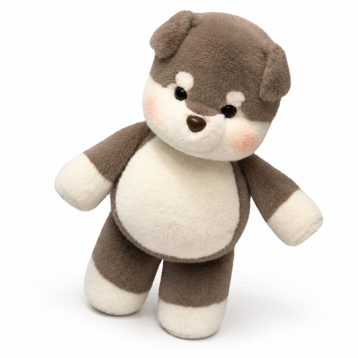 Peluche Cane che Corre Interattivo - 45 cm / Grigio · 60 cm / Grigio