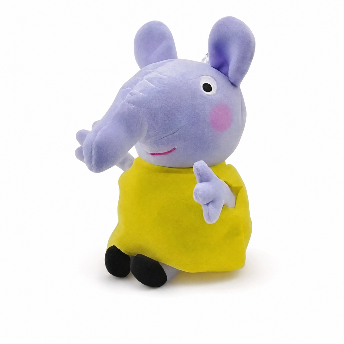 Peluche Elefante Emily Peppa Pig 19 cm - Sfondo bianco frontale