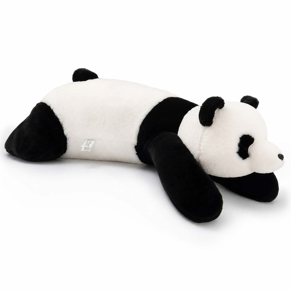 Peluche Gigante Panda Bianco e Nero - Sfondo bianco frontale