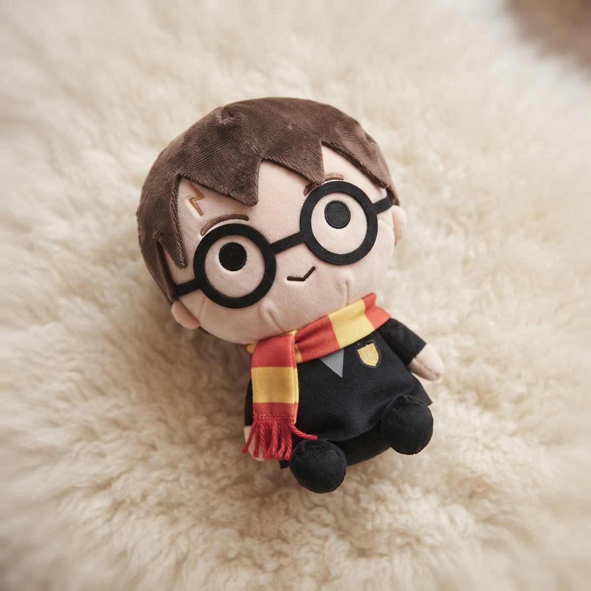 Peluche Harry Potter Grifondoro 30cm - Dettaglio materiale