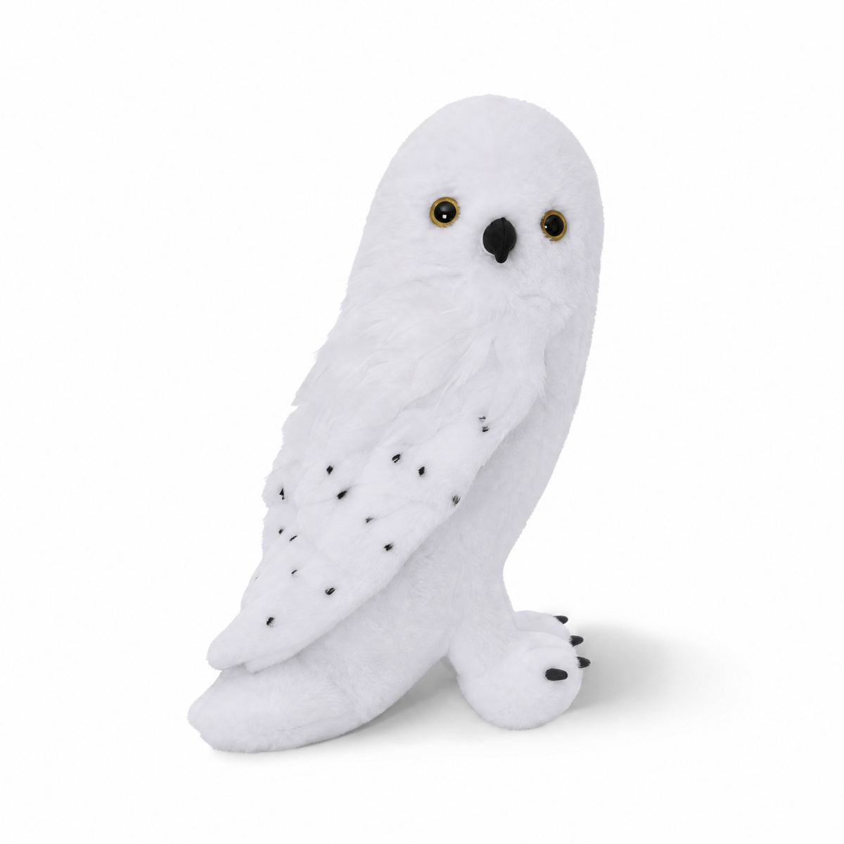 Peluche Hedwige Harry Potter Gufo Bianco 18 cm - Sfondo bianco frontale