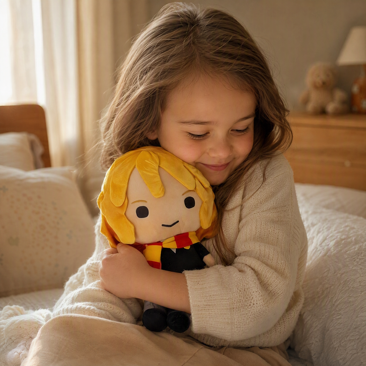 Peluche Hermione Harry Potter 30cm - Utilizzo cosy interno