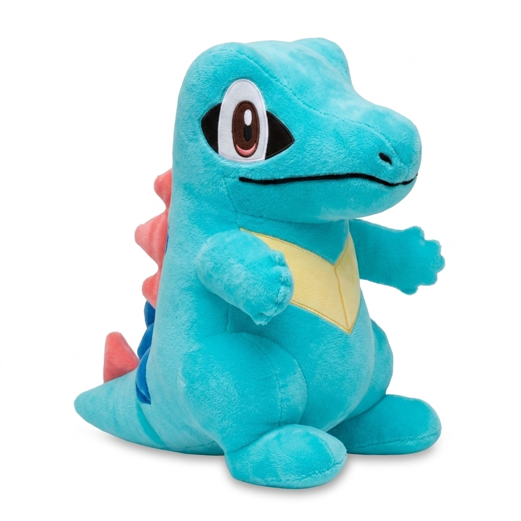 Peluche Totodile Pokémon Blu - 30cm · 45cm · 60cm