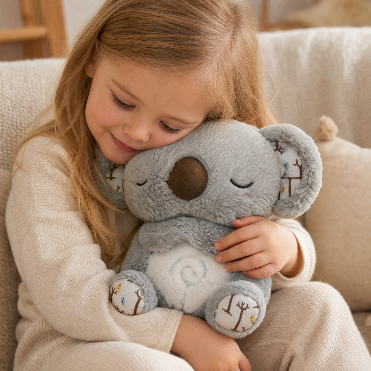 Peluche Koala Rilassante che Respira con Musica - Utilizzo cosy interno