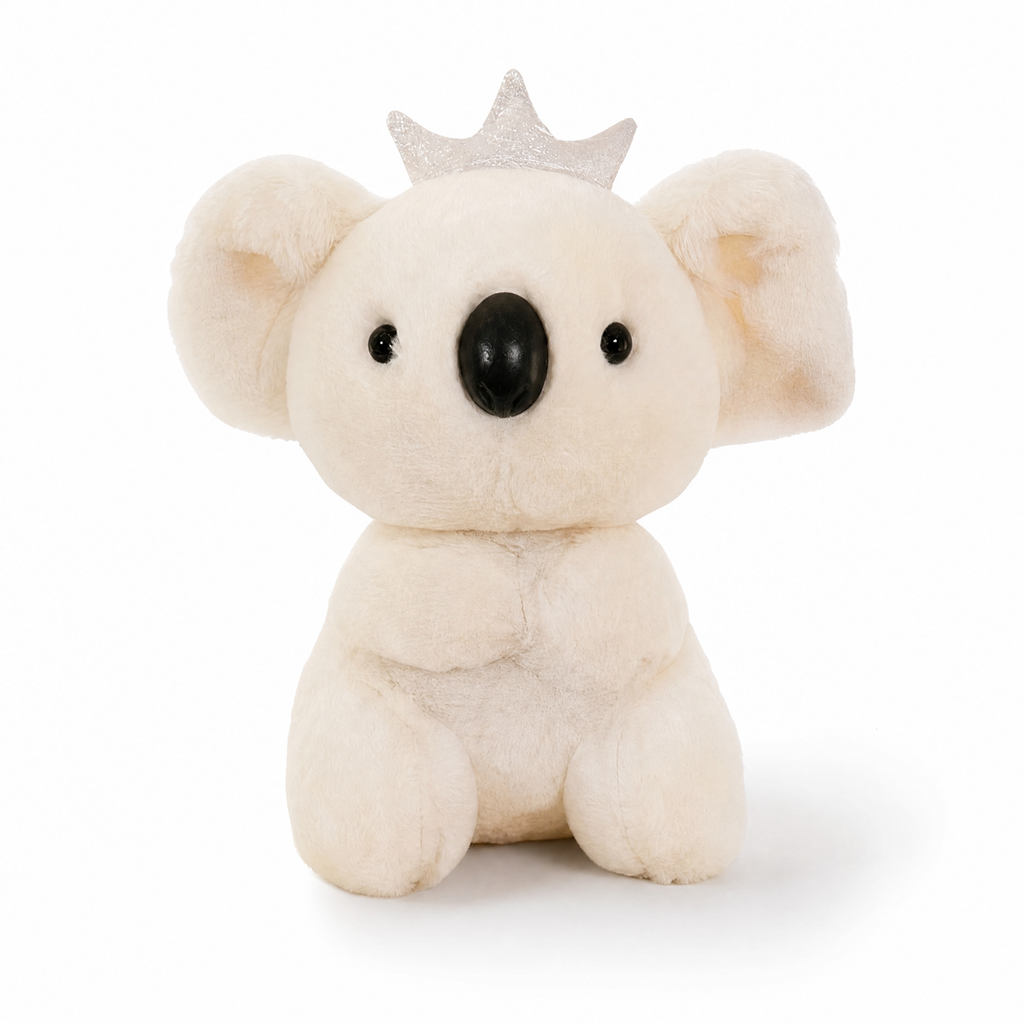 Peluche Koala Corona 20cm - Sfondo bianco frontale