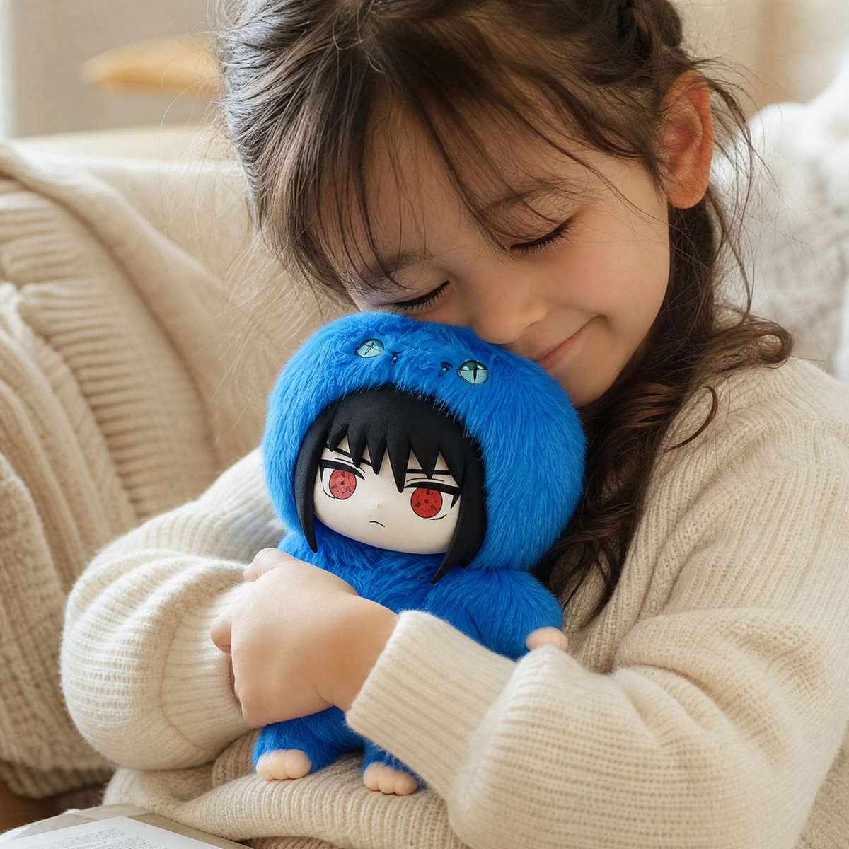 Peluche Labubu Naruto Scatola Misteriosa - Uso cosy in interni