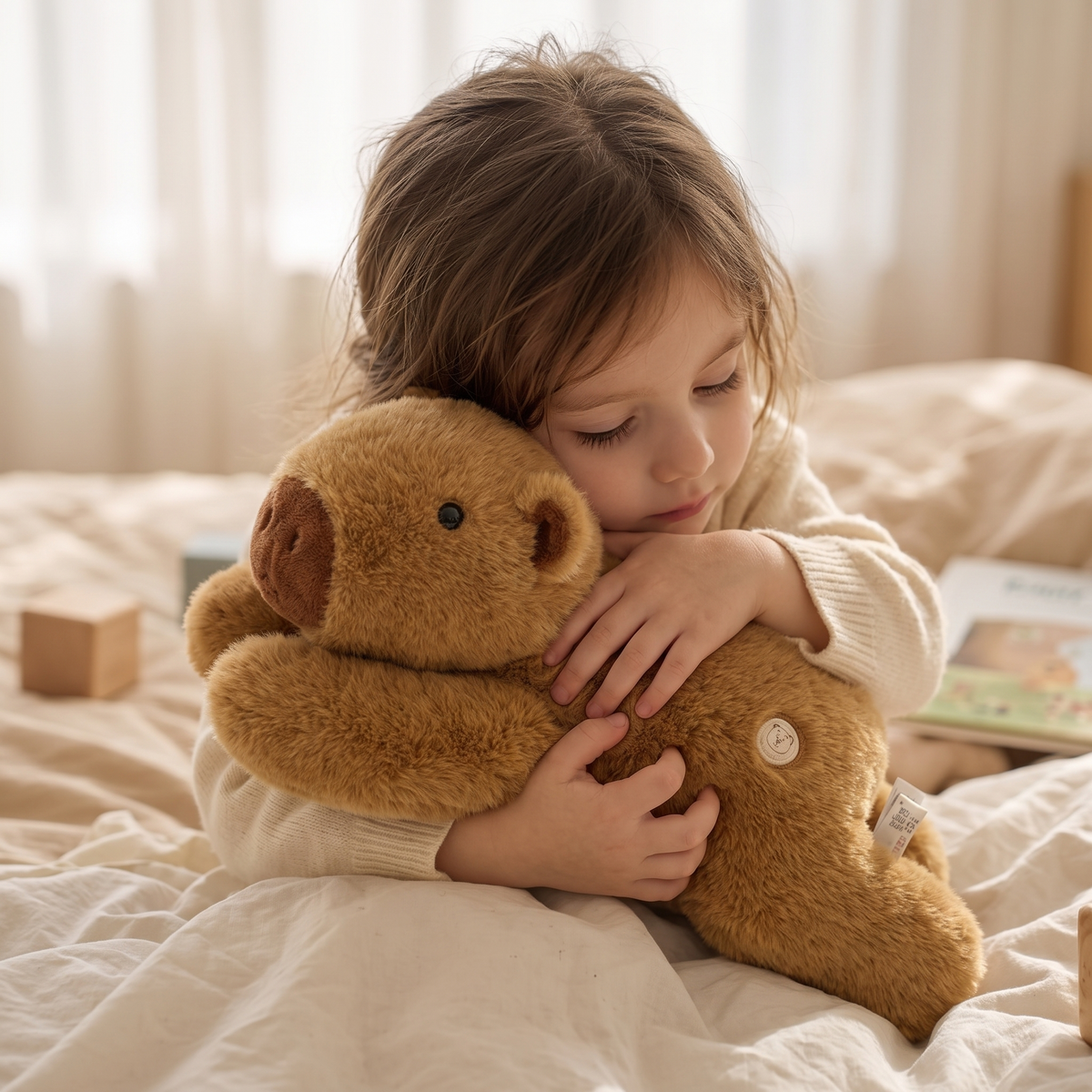Peluche Pesante Capybara Rilassante - Utilizzo cosy interno