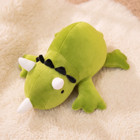 Peluche Pesante Dinosauro Verde - Dettaglio materiale