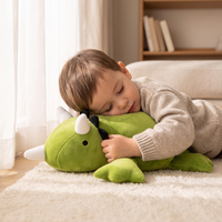 Peluche Pesante Dinosauro Verde - Utilizzo cosy interno