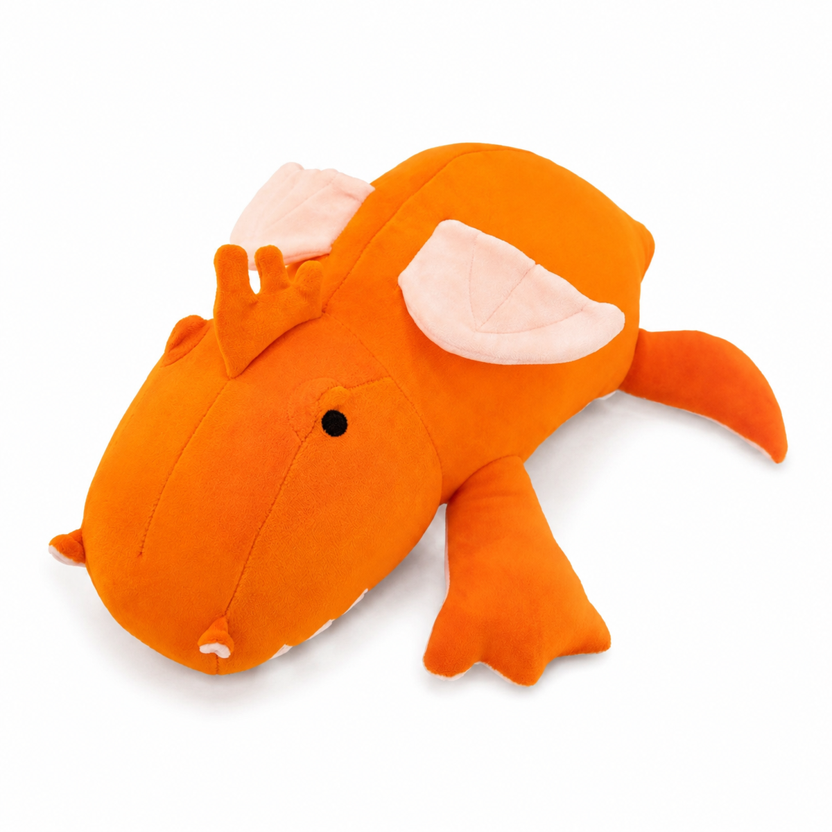 Peluche Pesante Drago Arancione - 38cm · 60cm