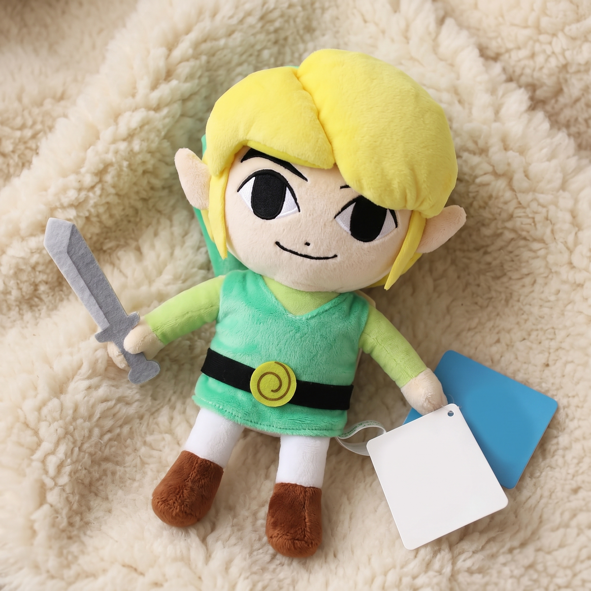 Peluche Link - Zelda Wind Waker - Dettaglio del materiale