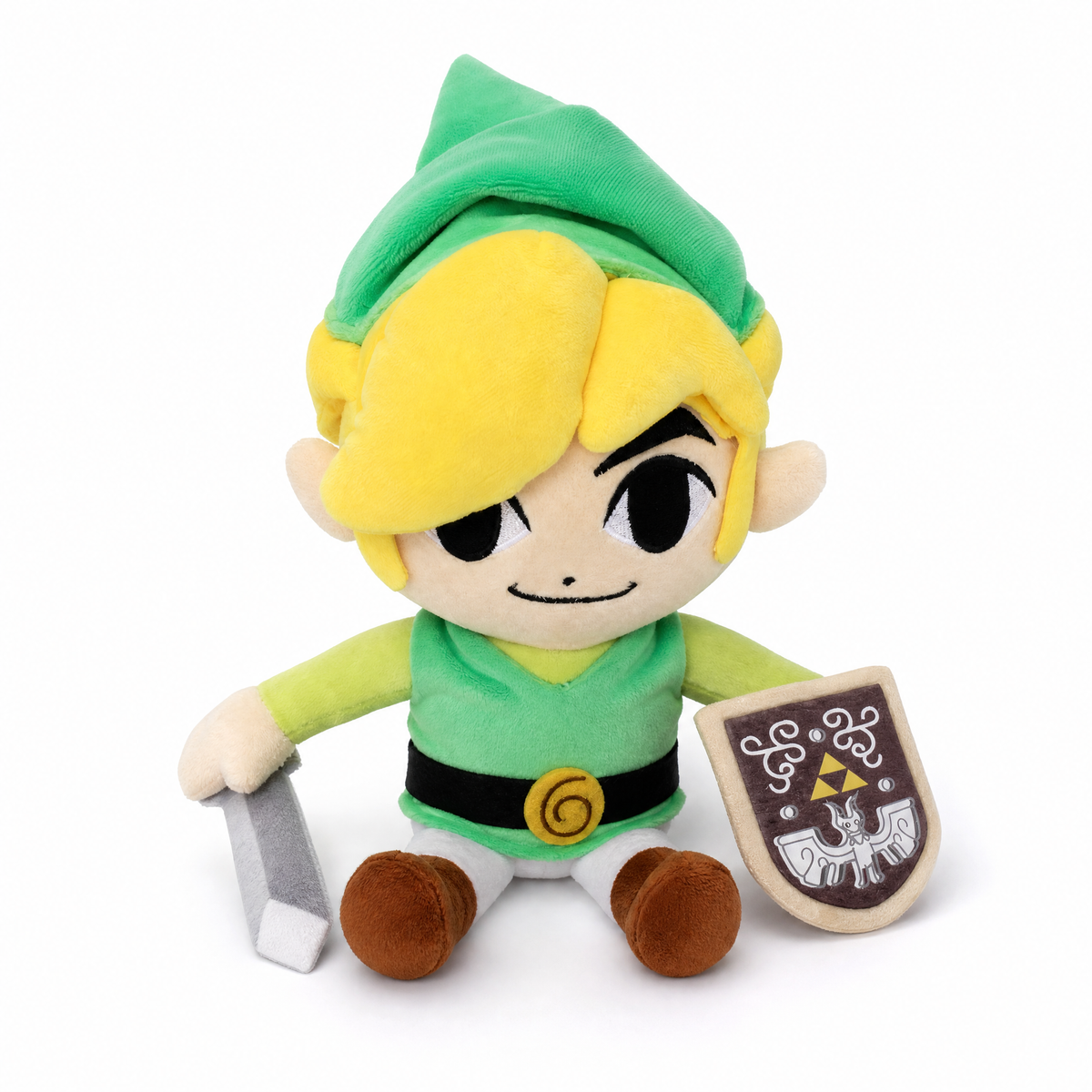 Peluche Link - Zelda Wind Waker - Sfondo bianco frontale