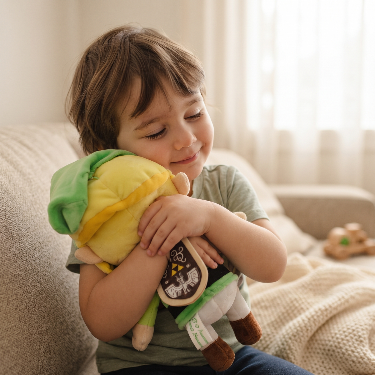 Peluche Link - Zelda Wind Waker - Utilizzo cosy in casa