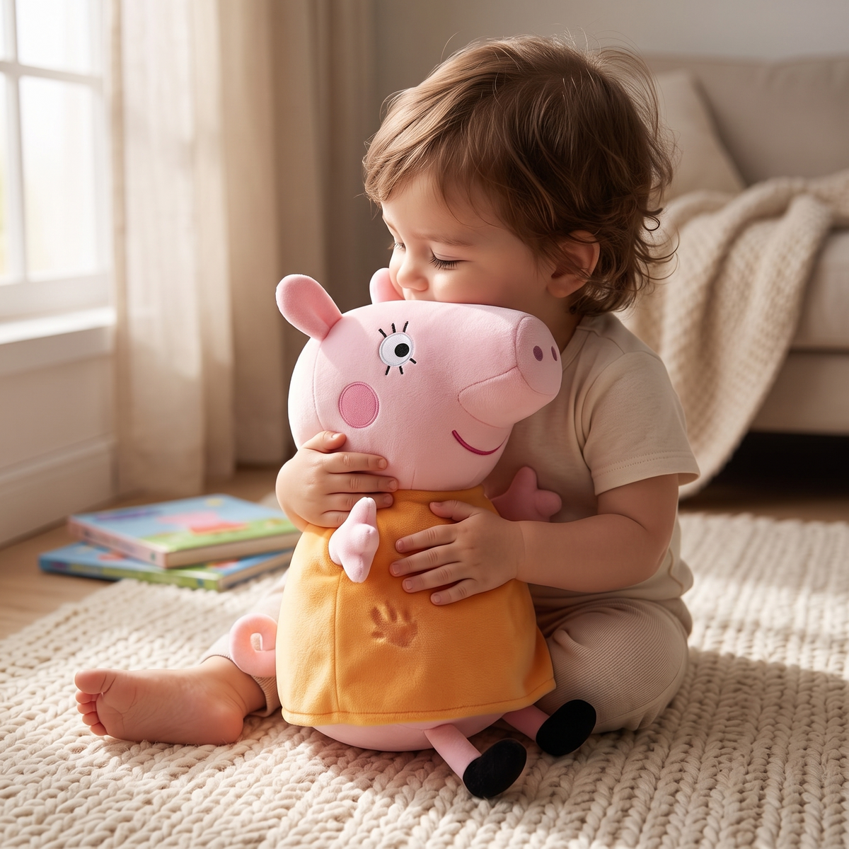 Peluche Mamma Pig Peppa Pig 19cm - Utilizzo cosy in interno