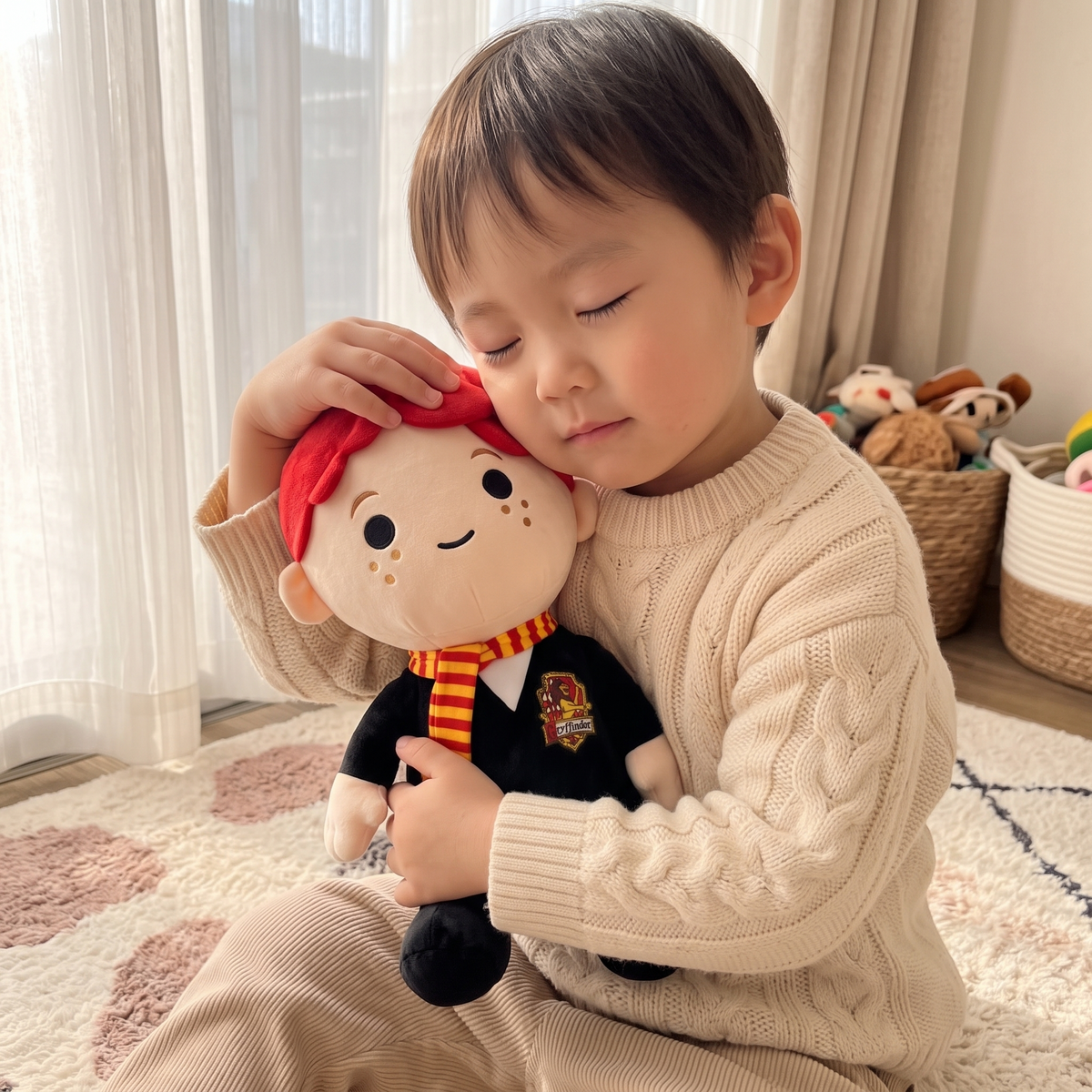 Peluche Ron Weasley in Veste da Mago - Utilizzo cosy interno