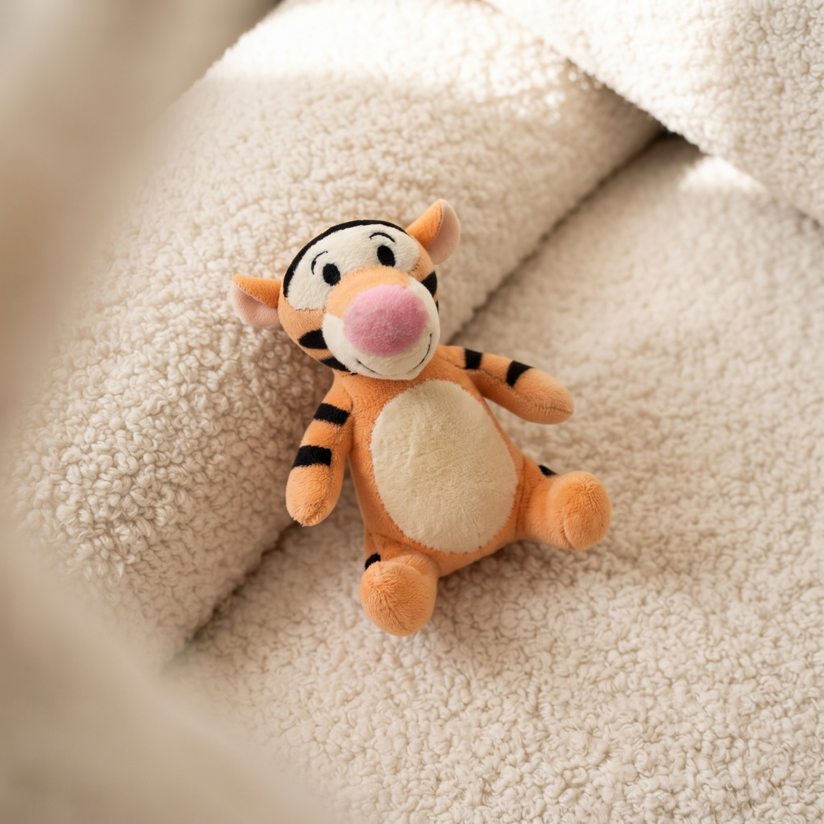 Peluche Tigro Magnetica da Spalla - Dettaglio del materiale
